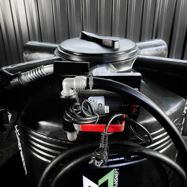 азс черная на 500л экономического класса с насосом 220v купить в Ставрополе